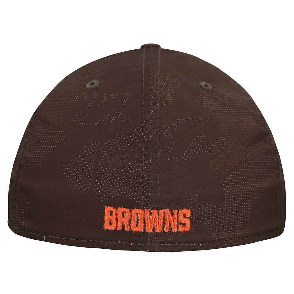 Cleveland Browns New Era Tonal Camo 39THIRTY Stretch Fit Hat Brown | NFL