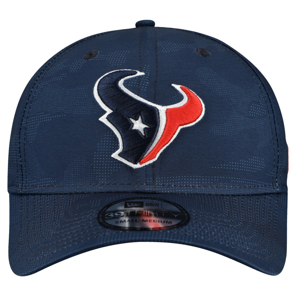Houston Texans New Era Tonal Camo 39THIRTY Stretch Fit Hat Navy | NFL