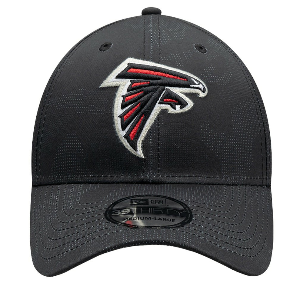Atlanta Falcons New Era Tonal Camo 39THIRTY Stretch Fit Hat Black | NFL