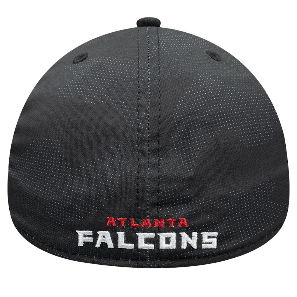 Atlanta Falcons New Era Tonal Camo 39THIRTY Stretch Fit Hat Black | NFL