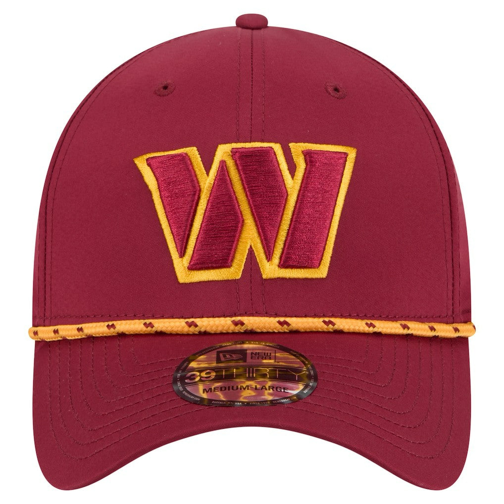Washington Commanders New Era Perforated 39THIRTY Flex Hat Burgundy | NFL