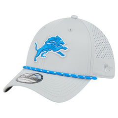 Detroit Lions New Era Perforated 39THIRTY Flex Hat Blue | NFL