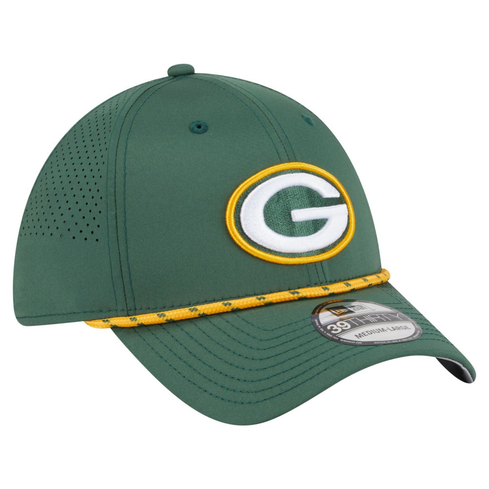 Green Bay Packers New Era Perforated 39THIRTY Flex Hat Green | NFL