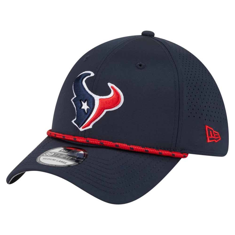 Houston Texans New Era Perforated 39THIRTY Flex Hat Navy | NFL