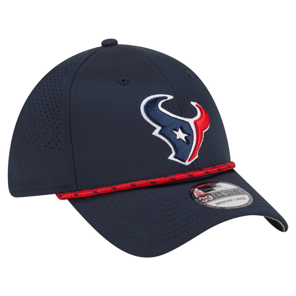 Houston Texans New Era Perforated 39THIRTY Flex Hat Navy | NFL