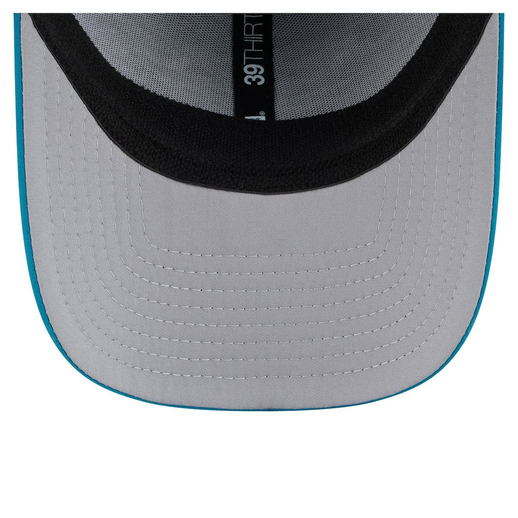 Jacksonville Jaguars New Era Perforated 39THIRTY Flex Hat Teal | NFL