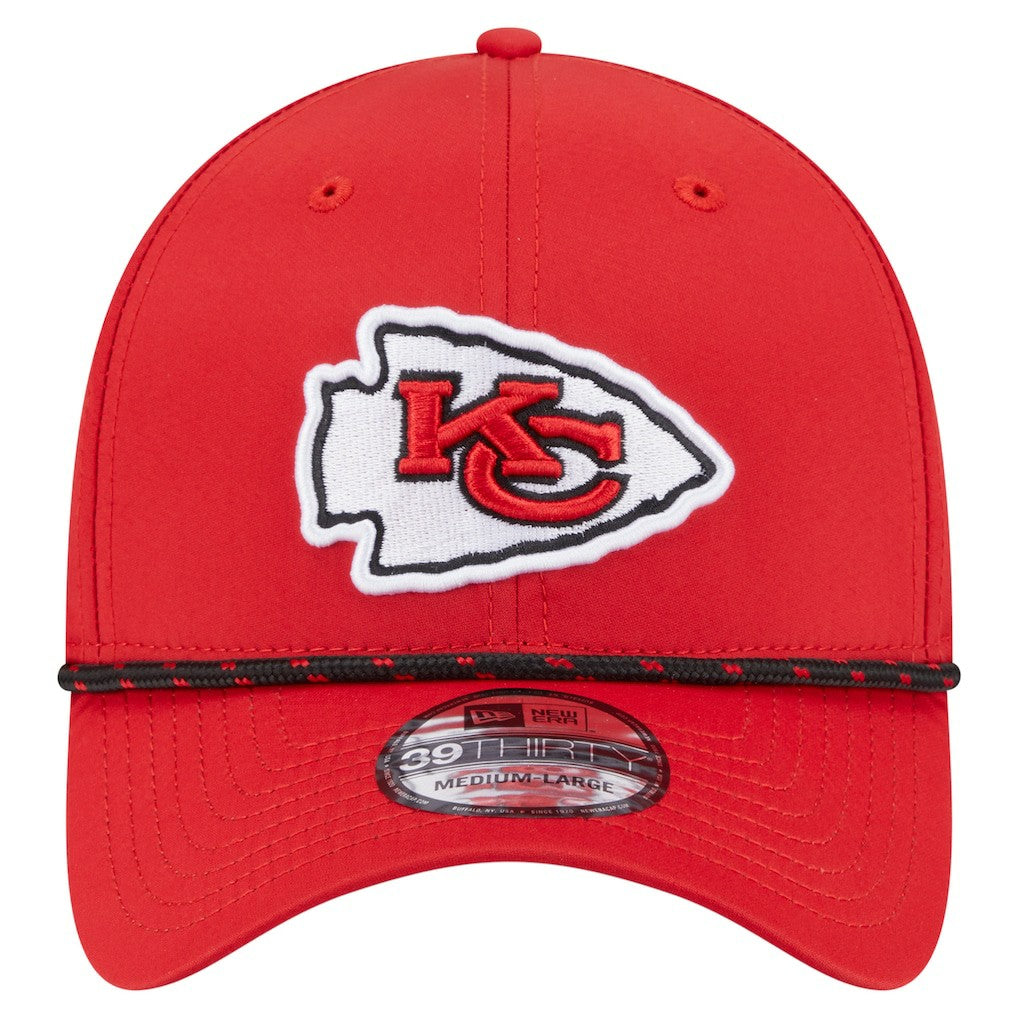 Kansas City Chiefs New Era Perforated 39THIRTY Flex Hat Red | NFL
