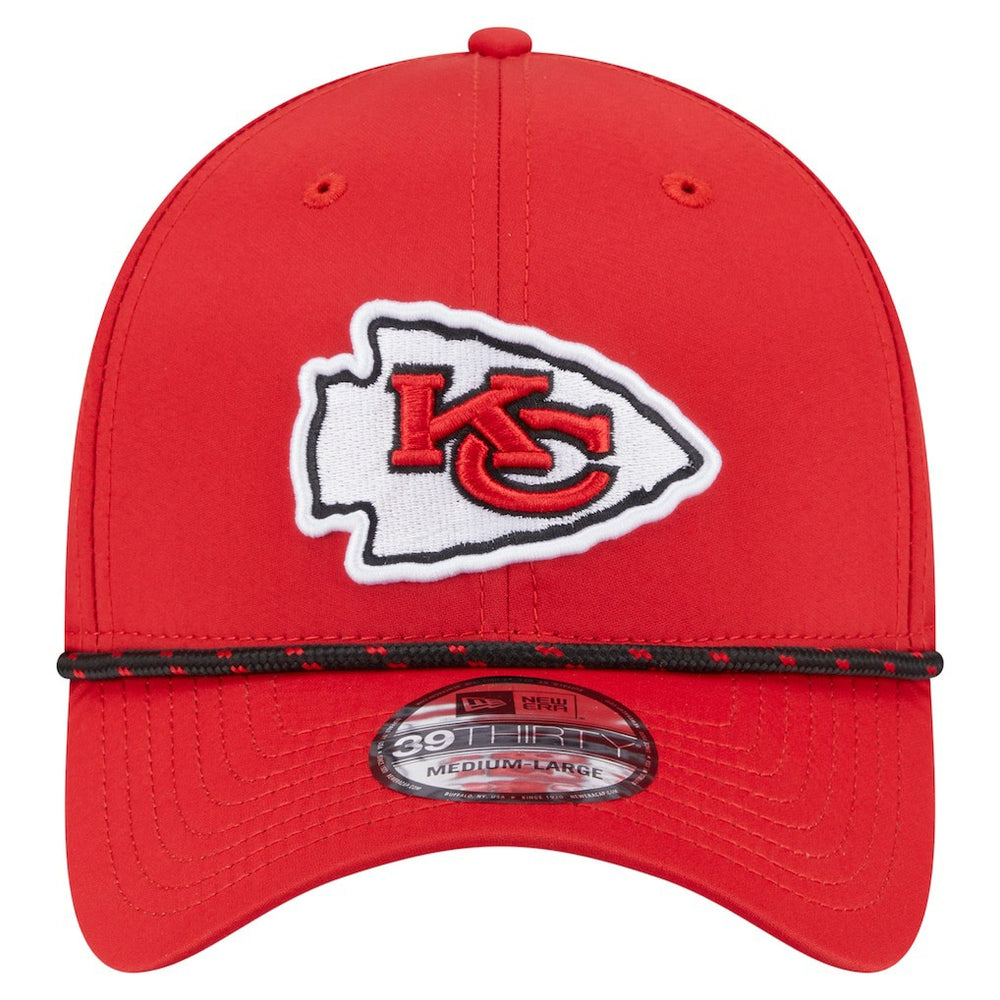 Kansas City Chiefs New Era Perforated 39THIRTY Flex Hat Red | NFL