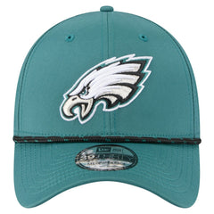 Philadelphia Eagles New Era Perforated 39THIRTY Flex Hat Midnight Green | NFL