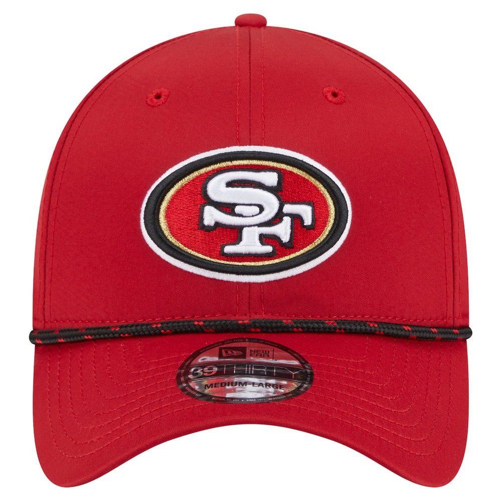 San Francisco 49ers New Era Perforated 39THIRTY Flex Hat Scarlet | NFL