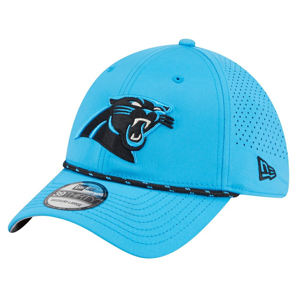 Carolina Panthers New Era Perforated 39THIRTY Flex Hat Blue | NFL