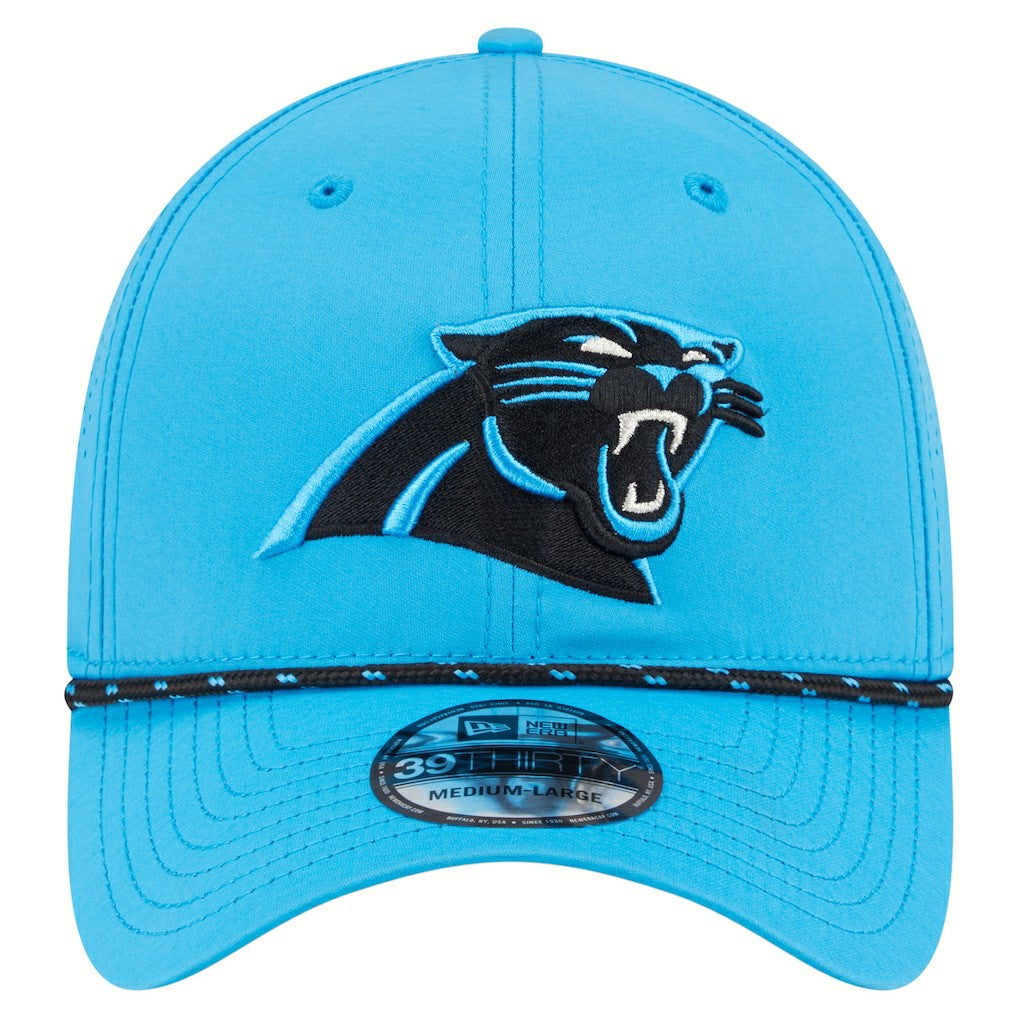 Carolina Panthers New Era Perforated 39THIRTY Flex Hat Blue | NFL