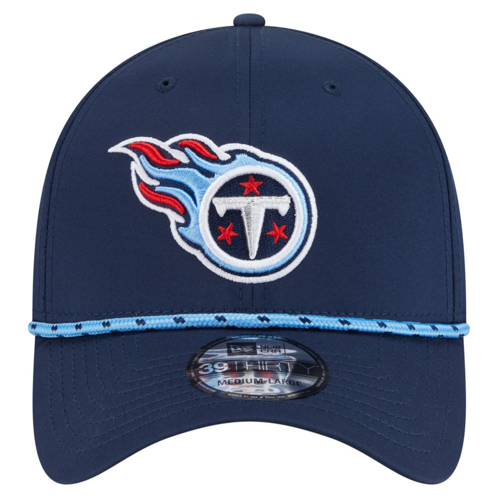 Tennessee Titans New Era Perforated 39THIRTY Flex Hat Navy | NFL