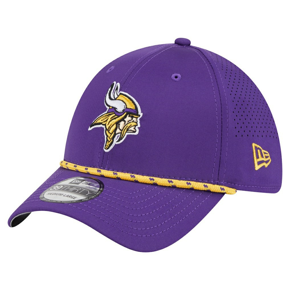 Minnesota Vikings New Era Perforated 39THIRTY Flex Hat Purple | NFL