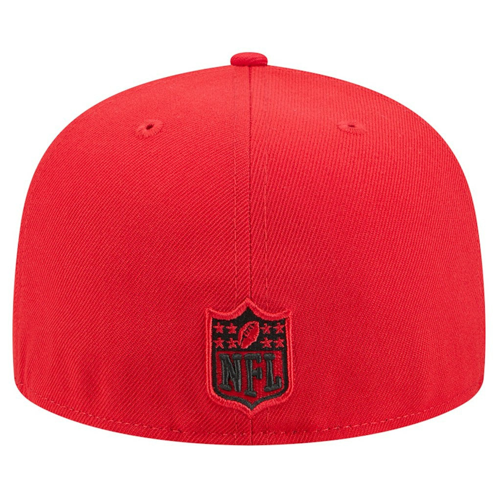 Kansas City Chiefs New Era Tri-Hit 59FIFTY Fitted Hat Red | NFL