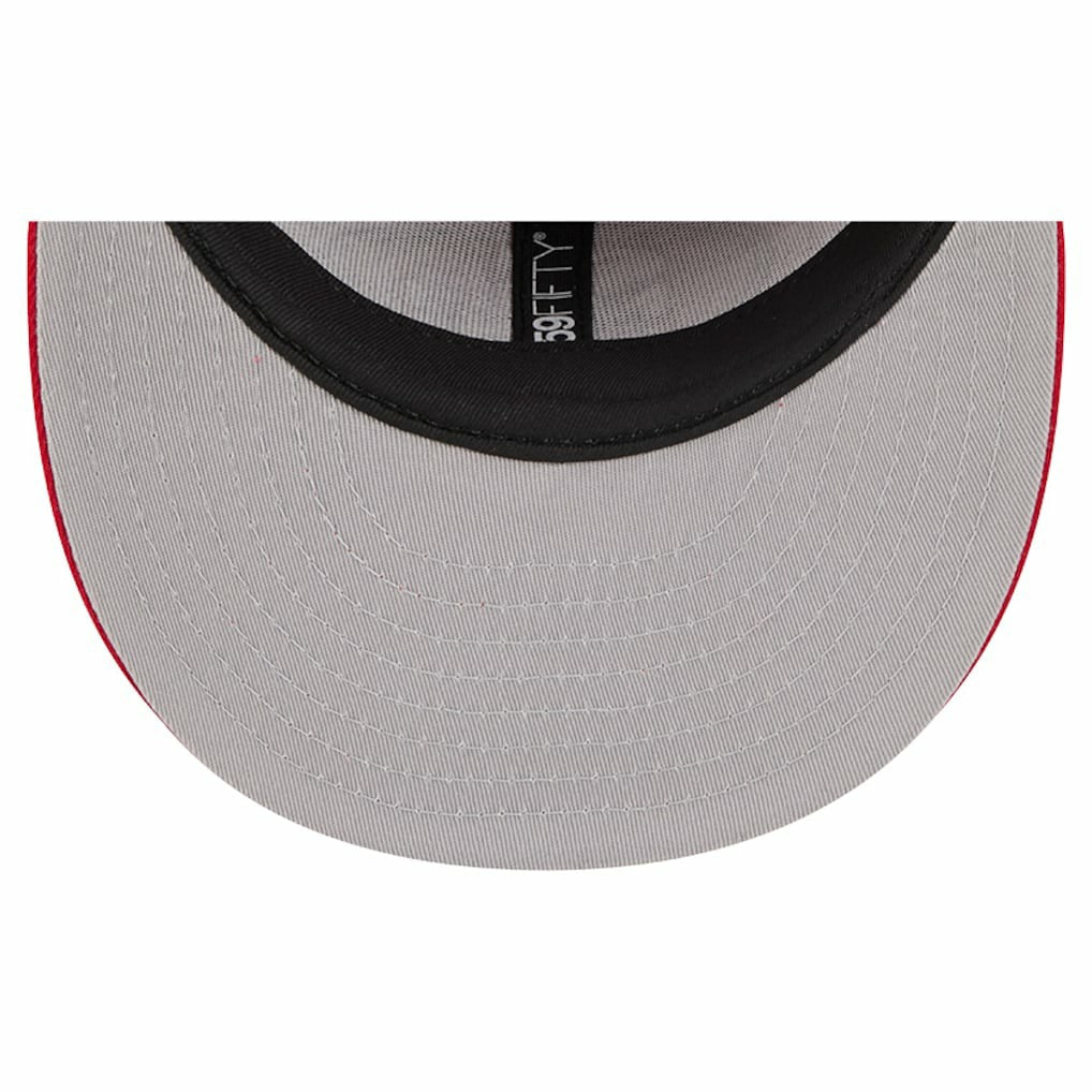 San Francisco 49ers New Era Tri-Hit 59FIFTY Fitted Hat Scarlet | NFL