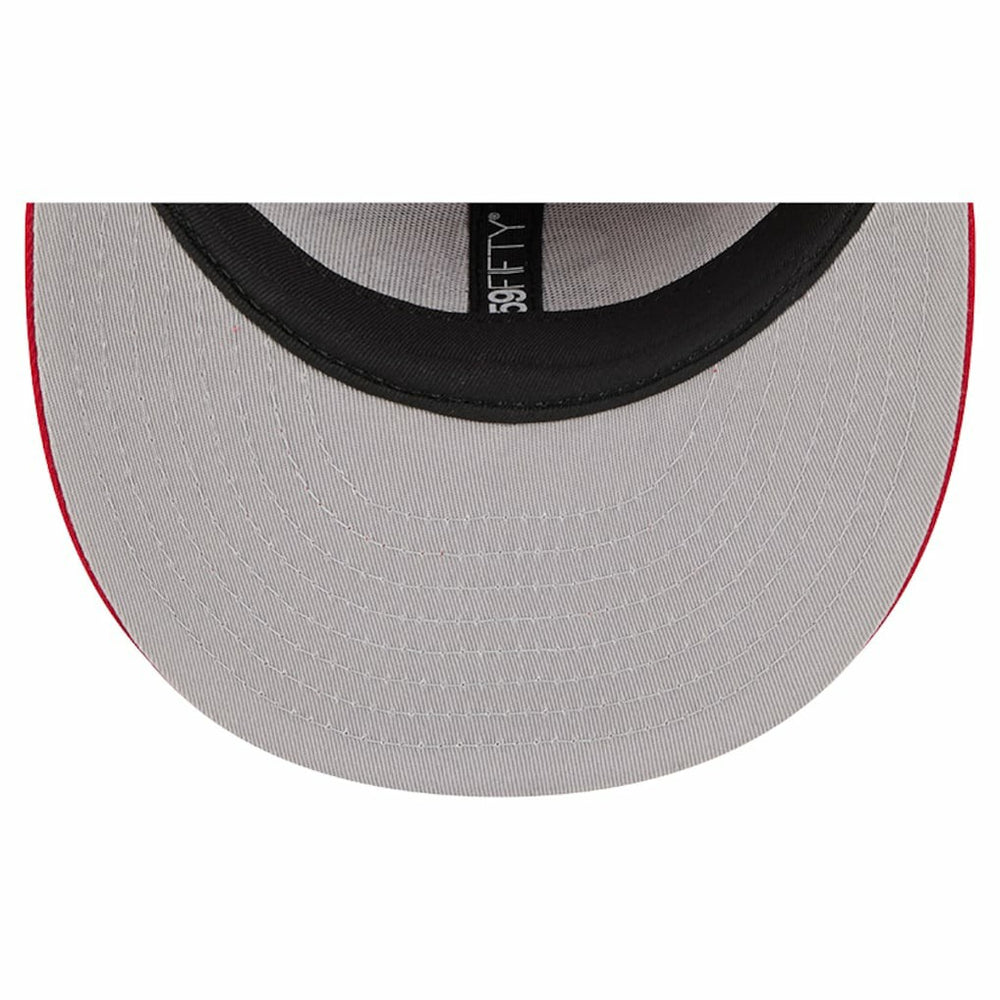 San Francisco 49ers New Era Tri-Hit 59FIFTY Fitted Hat Scarlet | NFL