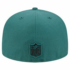 Philadelphia Eagles New Era Tri-Hit 59FIFTY Fitted Hat Midnight Green | NFL