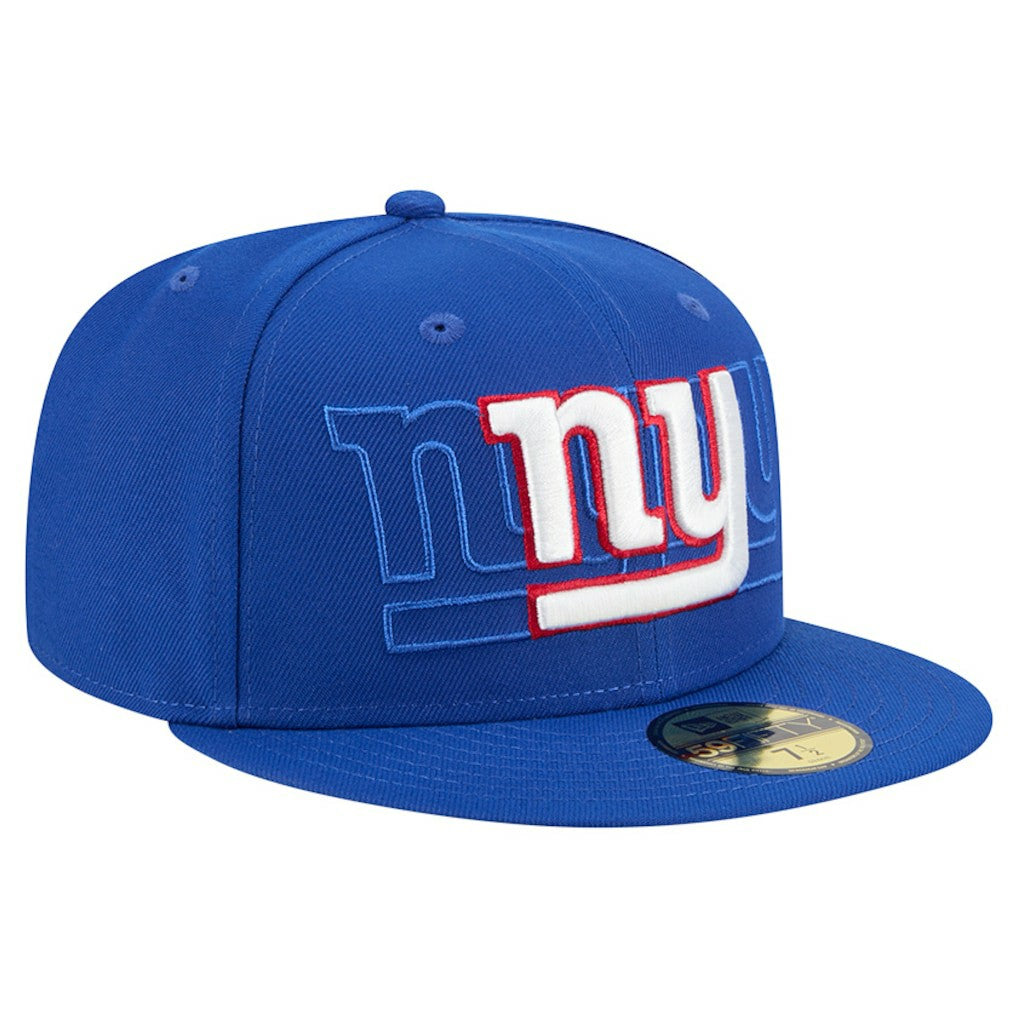 New York Giants New Era Tri-Hit 59FIFTY Fitted Hat Royal | NFL