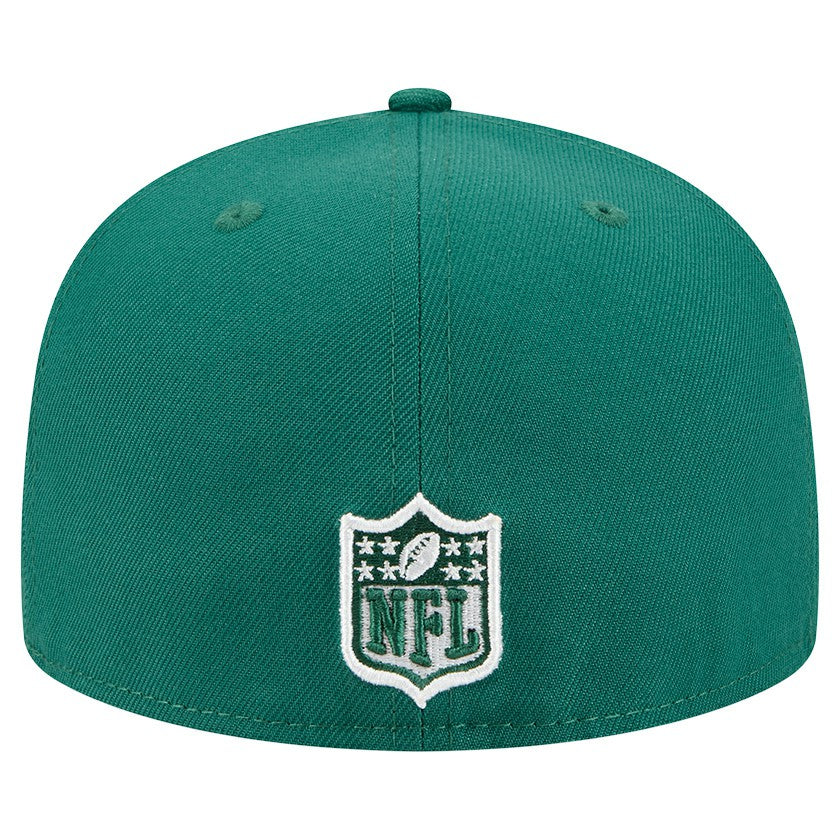 New York Jets New Era Tri-Hit 59FIFTY Fitted Hat Green | NFL