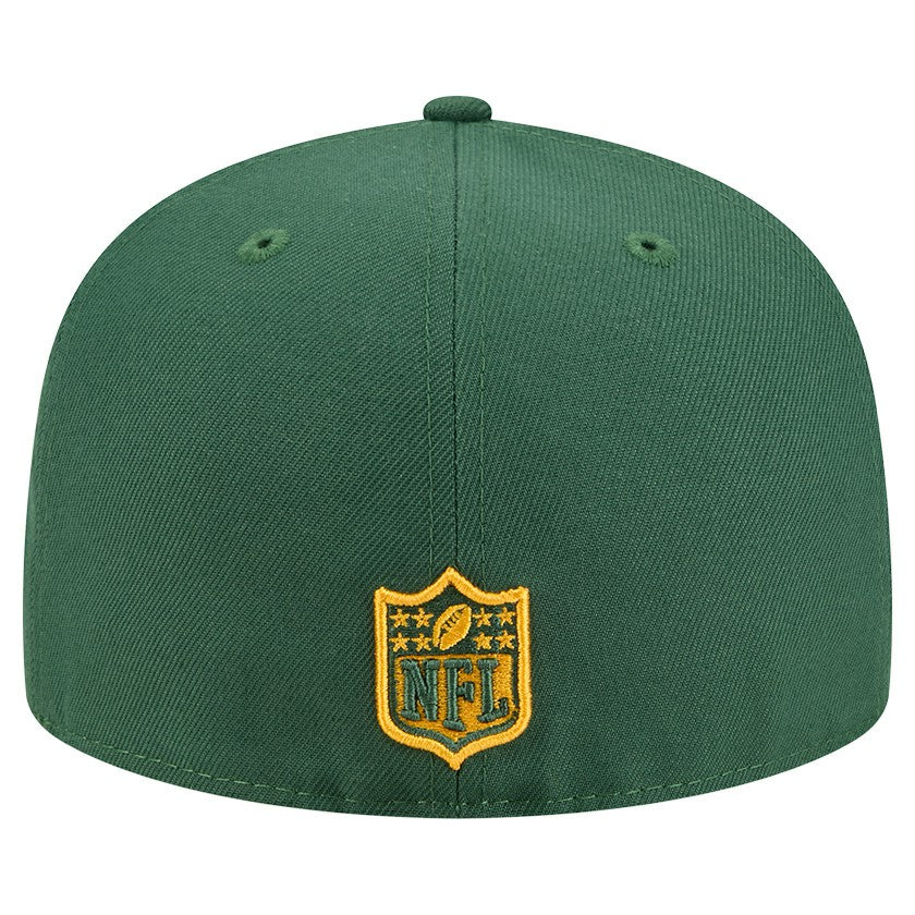 Green Bay Packers New Era Tri-Hit 59FIFTY Fitted Hat Green | NFL