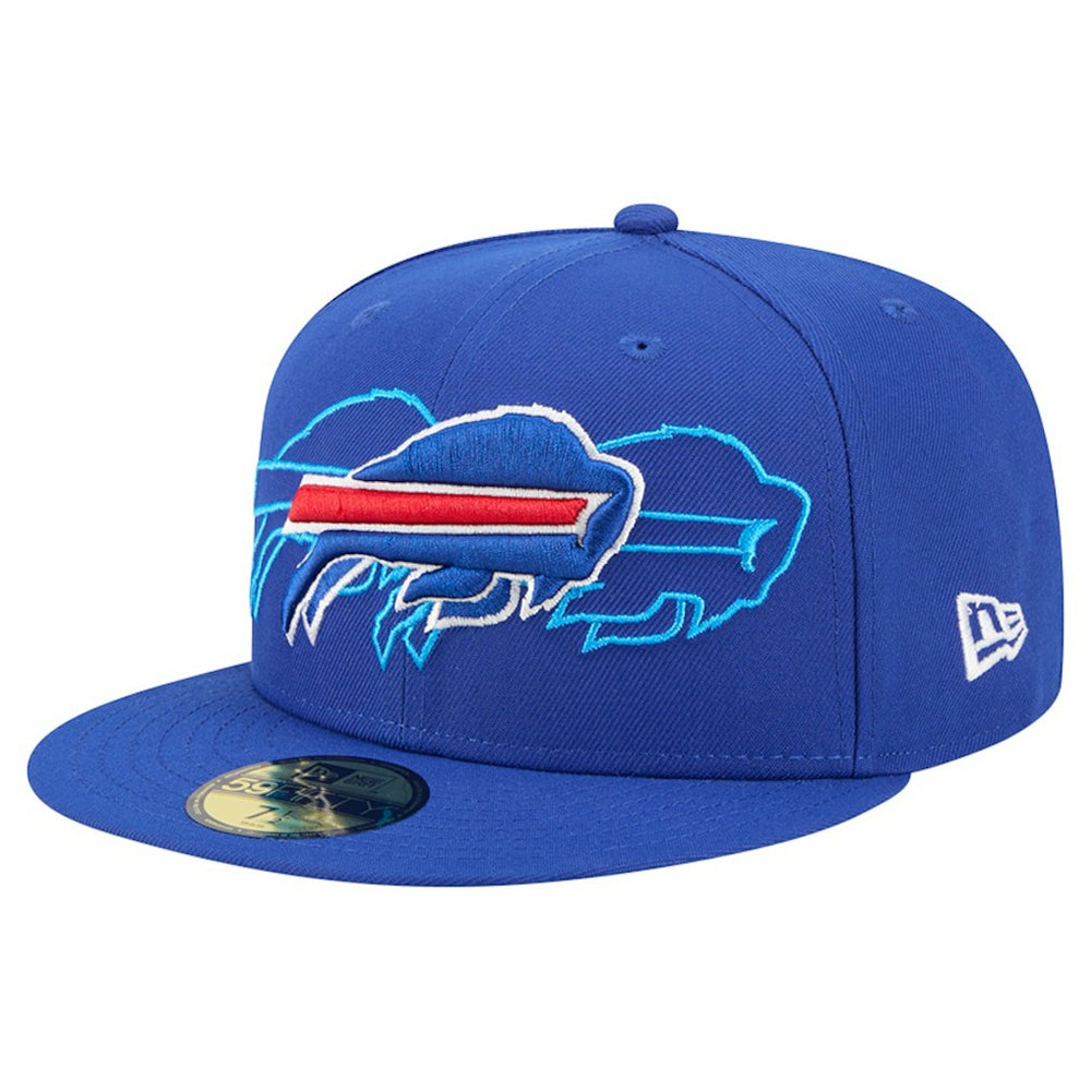 Buffalo Bills New Era Tri-Hit 59FIFTY Fitted Hat Royal | NFL