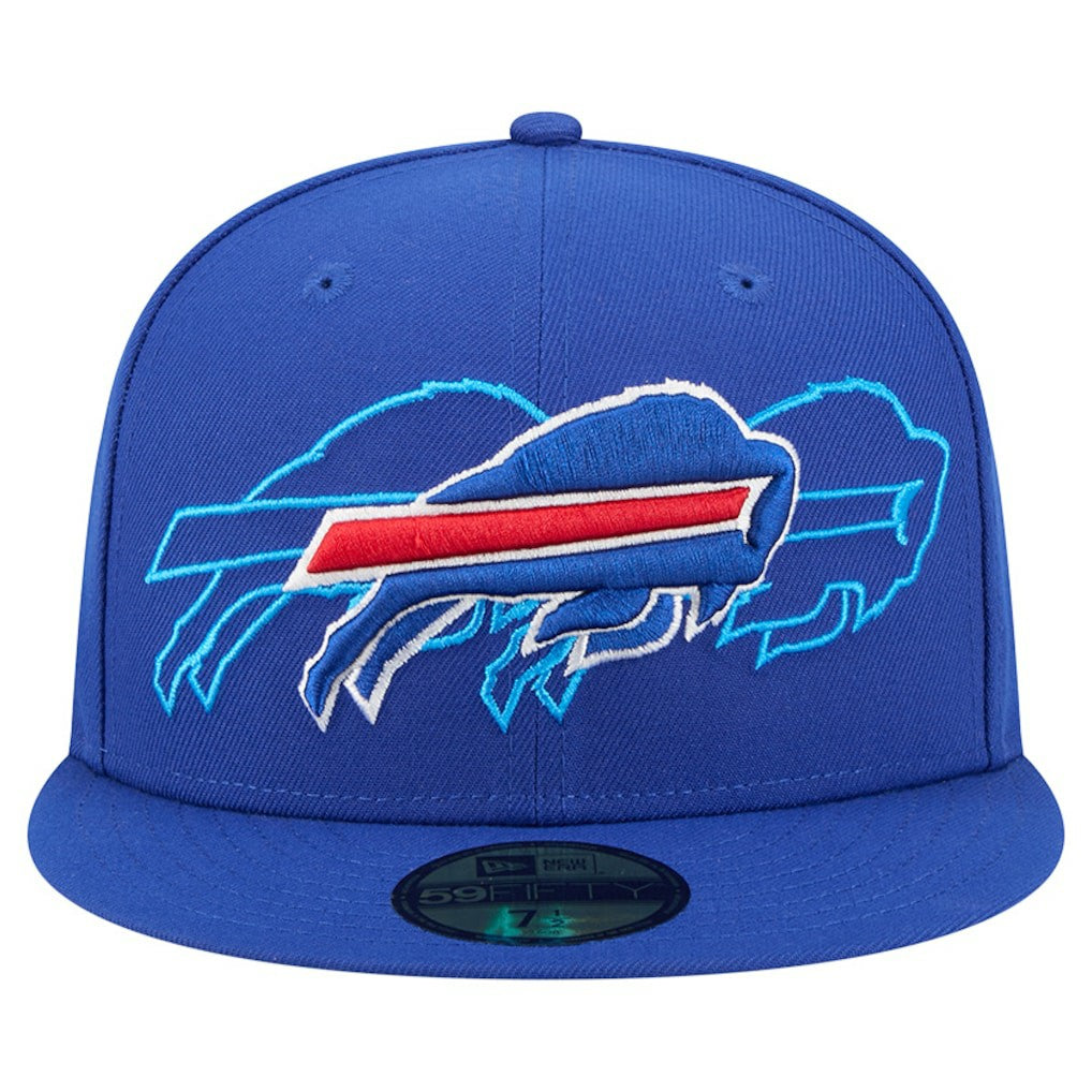 Buffalo Bills New Era Tri-Hit 59FIFTY Fitted Hat Royal | NFL