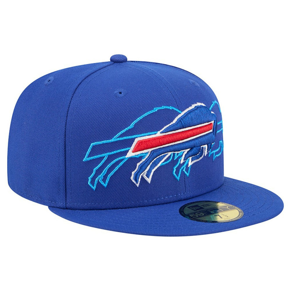 Buffalo Bills New Era Tri-Hit 59FIFTY Fitted Hat Royal | NFL