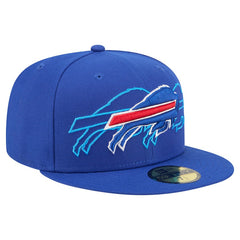 Buffalo Bills New Era Tri-Hit 59FIFTY Fitted Hat Royal | NFL