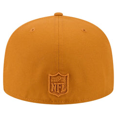 Baltimore Ravens New Era Color Pack A-Frame 59FIFTY Fitted Hat Brown | NFL