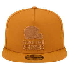 Cleveland Browns New Era Color Pack A-Frame 59FIFTY Fitted Hat Brown | NFL