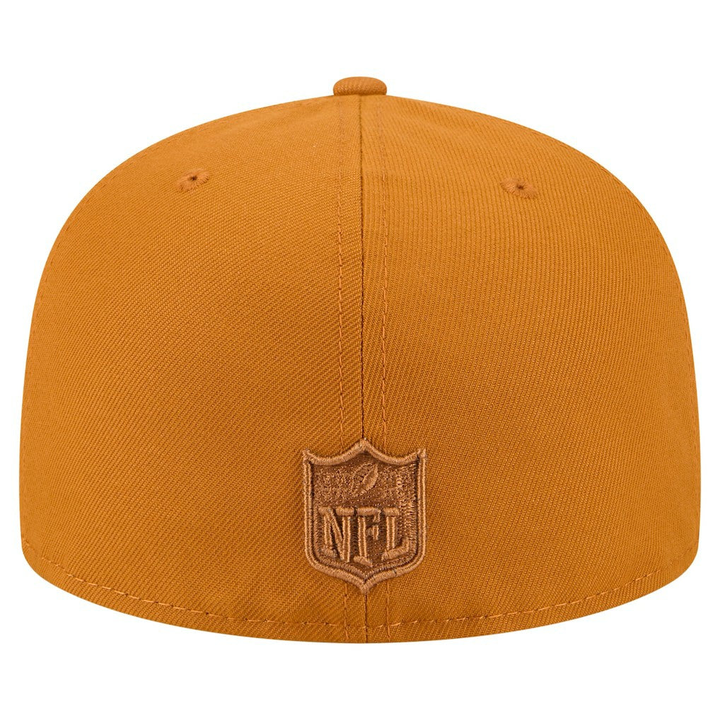 Cleveland Browns New Era Color Pack A-Frame 59FIFTY Fitted Hat Brown | NFL