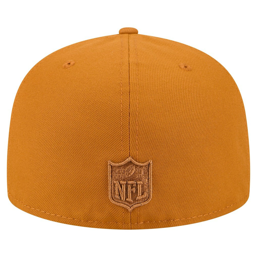 Cleveland Browns New Era Color Pack A-Frame 59FIFTY Fitted Hat Brown | NFL