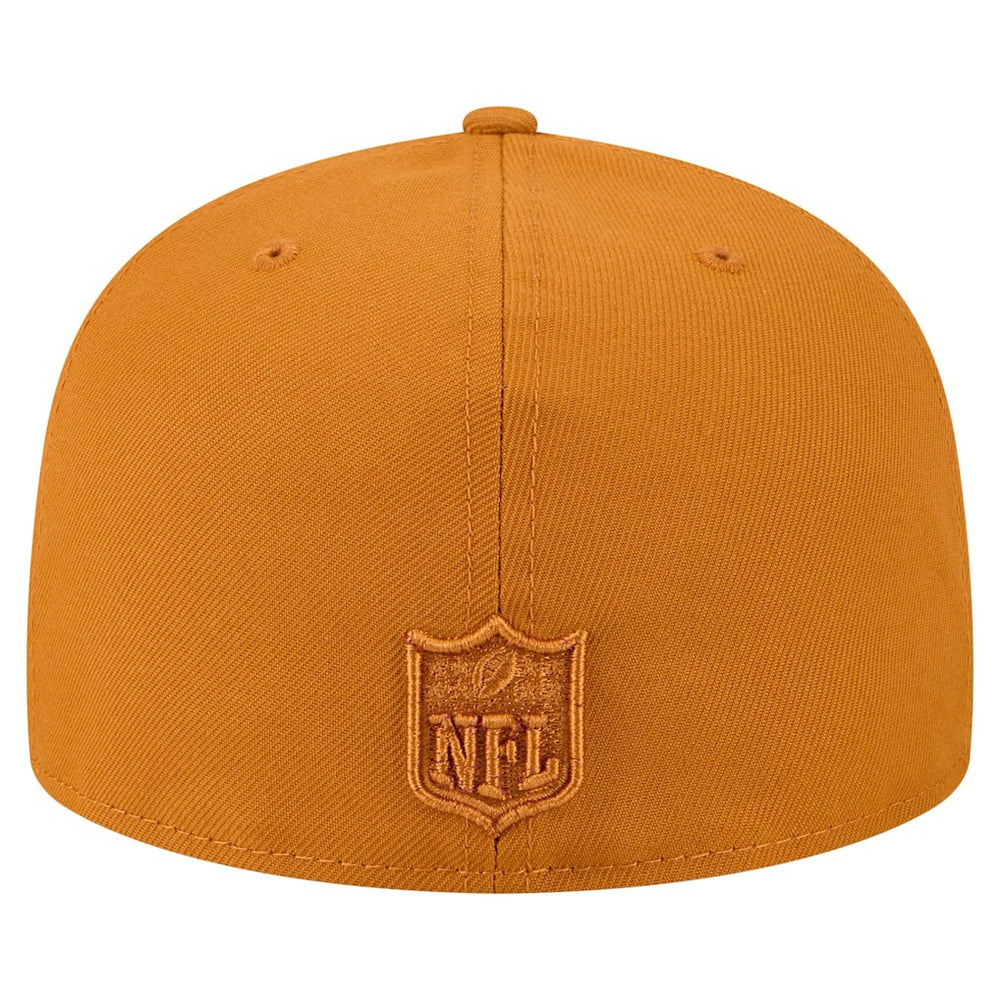 Minnesota Vikings New Era Color Pack A-Frame 59FIFTY Fitted Hat Brown | NFL