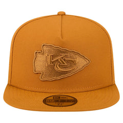 Kansas City Chiefs New Era Color Pack A-Frame 59FIFTY Fitted Hat Brown | NFL