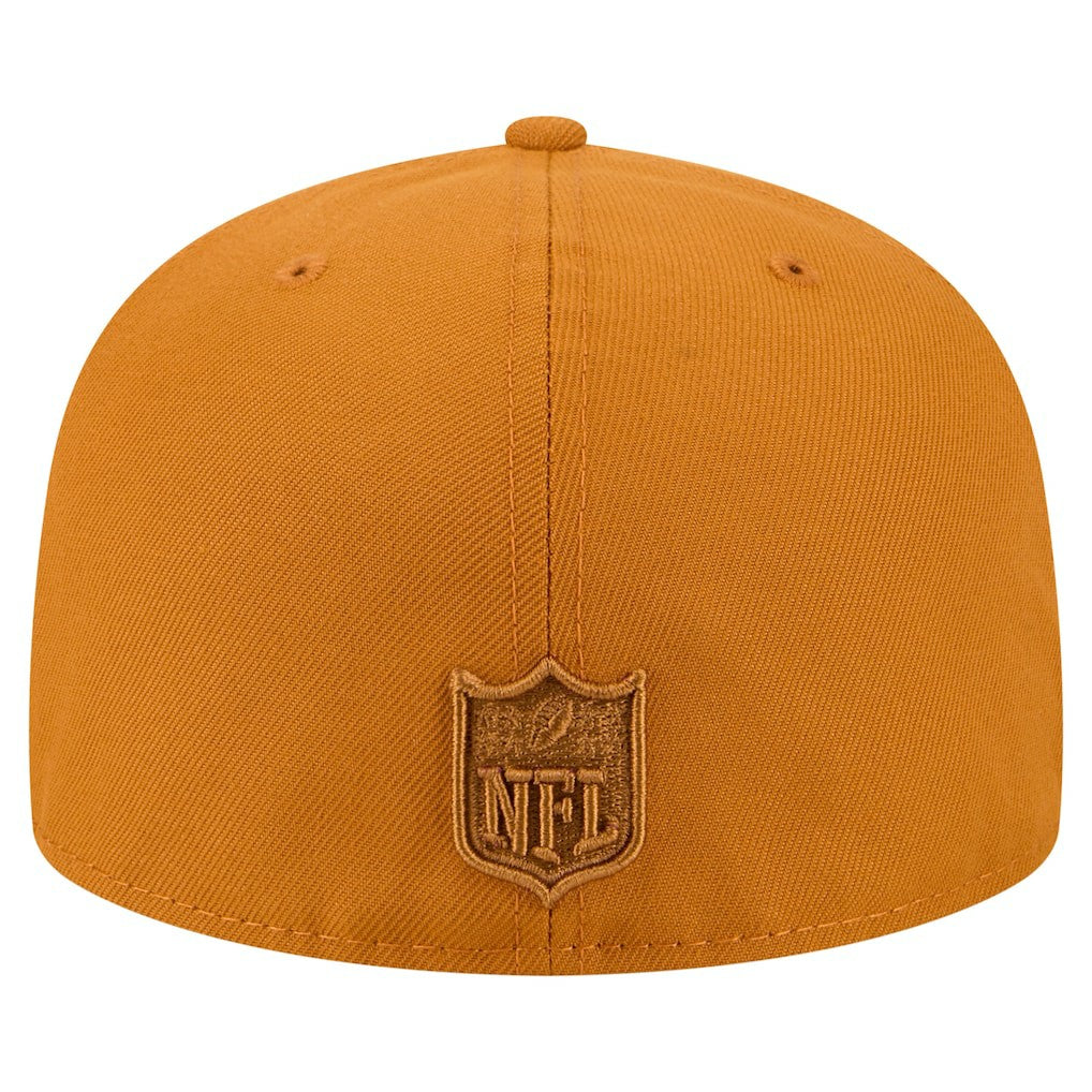 Kansas City Chiefs New Era Color Pack A-Frame 59FIFTY Fitted Hat Brown | NFL