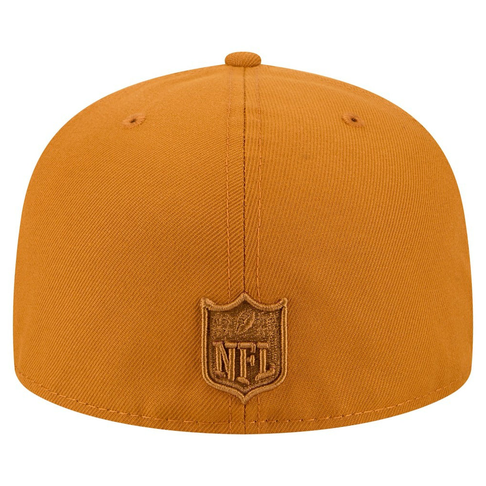 Kansas City Chiefs New Era Color Pack A-Frame 59FIFTY Fitted Hat Brown | NFL