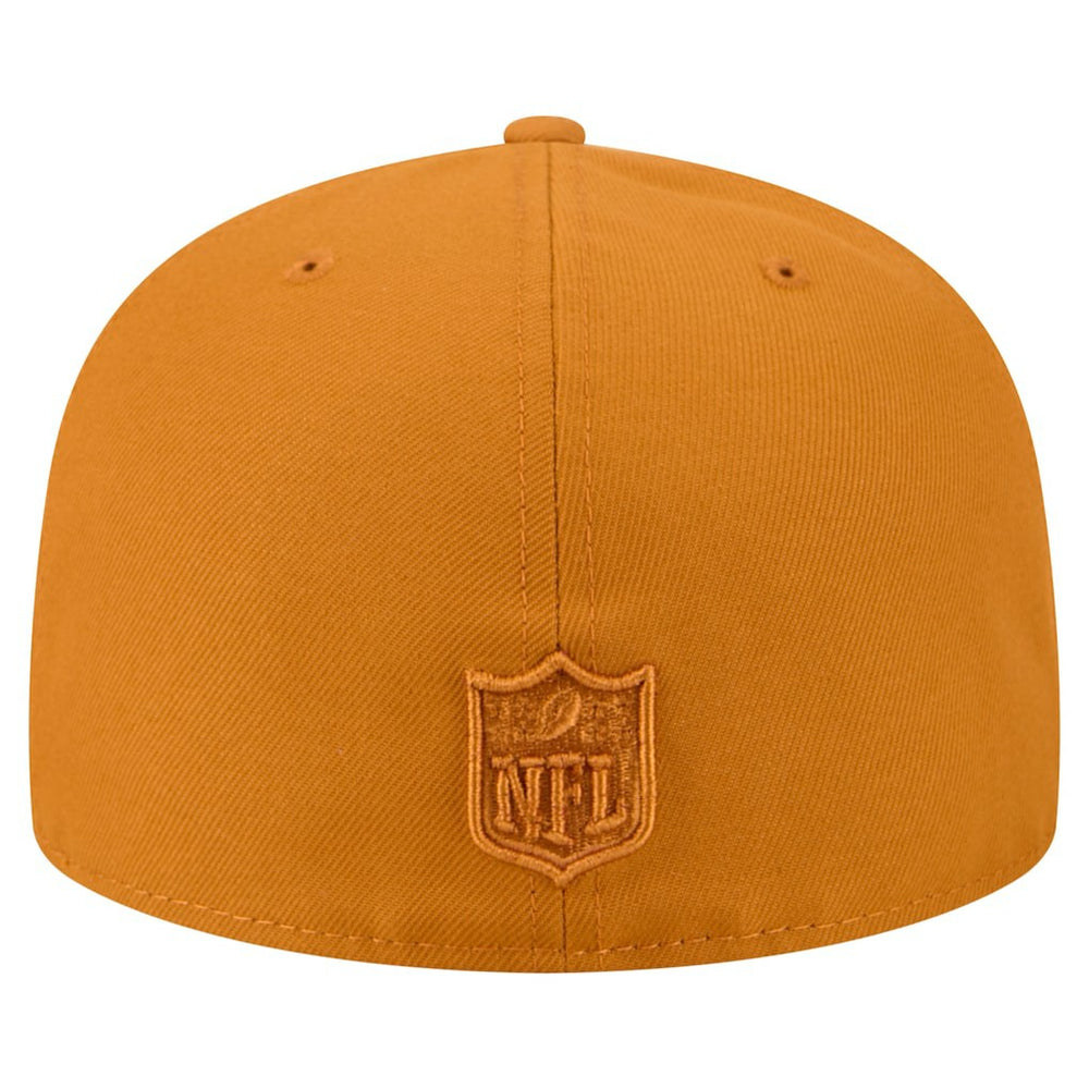 Las Vegas Raiders New Era Color Pack A-Frame 59FIFTY Fitted Hat Brown | NFL