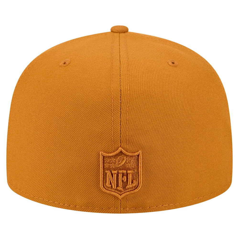Los Angeles Chargers New Era Color Pack A-Frame 59FIFTY Fitted Hat Brown | NFL