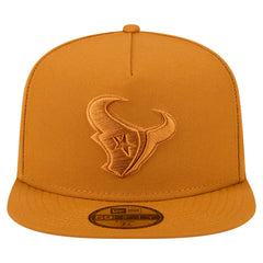 Houston Texans New Era Color Pack A-Frame 59FIFTY Fitted Hat Brown | NFL