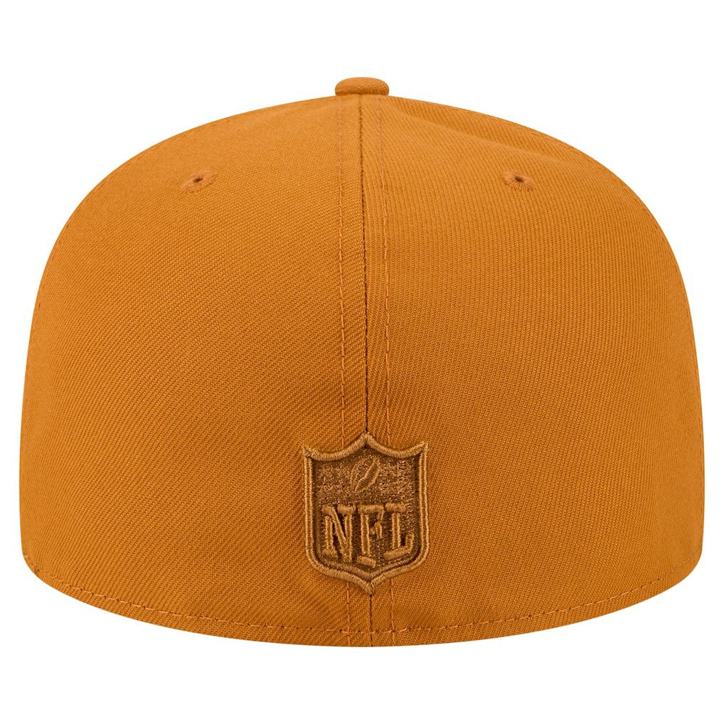 Los Angeles Rams New Era Color Pack A-Frame 59FIFTY Fitted Hat Brown | NFL