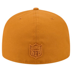 New York Jets New Era Color Pack A-Frame 59FIFTY Fitted Hat Brown | NFL