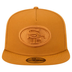 San Francisco 49ers New Era Color Pack A-Frame 59FIFTY Fitted Hat Brown | NFL