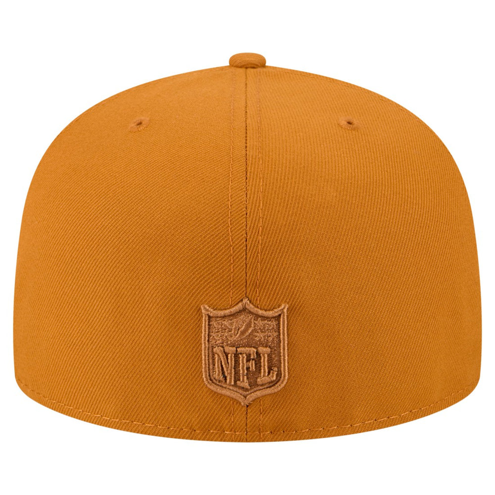 Tampa Bay Buccaneers New Era Color Pack A-Frame 59FIFTY Fitted Hat Brown | NFL