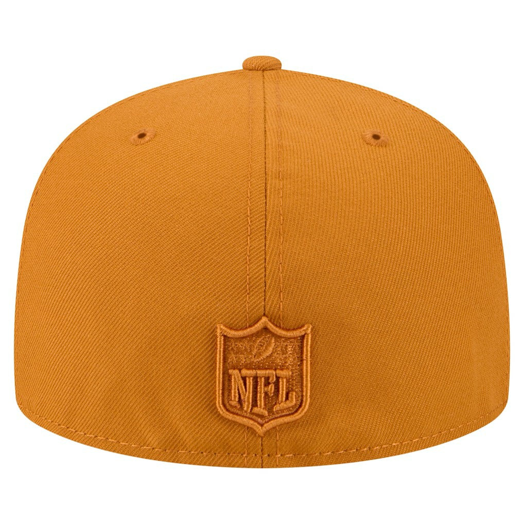 Philadelphia Eagles New Era Color Pack A-Frame 59FIFTY Fitted Hat Brown | NFL