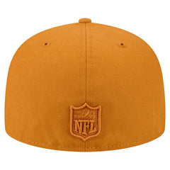 Philadelphia Eagles New Era Color Pack A-Frame 59FIFTY Fitted Hat Brown | NFL