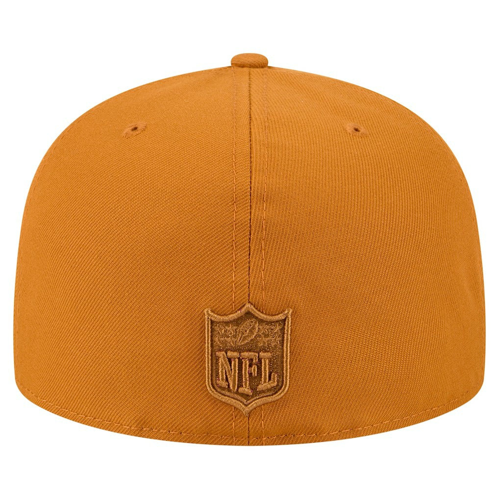 Pittsburgh Steelers New Era Color Pack A-Frame 59FIFTY Fitted Hat Brown | NFL