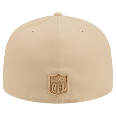 Kansas City Chiefs New Era Color Pack A-Frame 59FIFTY Fitted Hat Light Beige | NFL