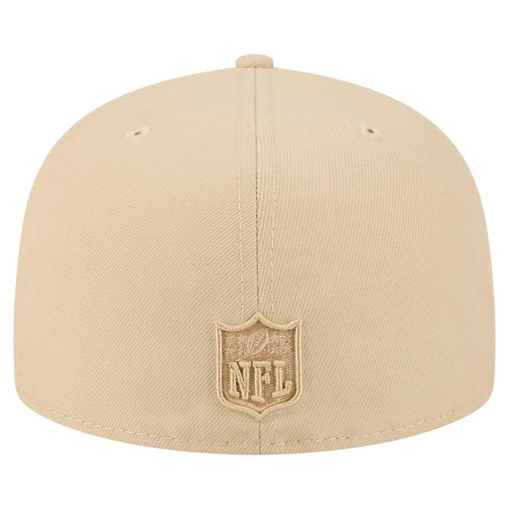 Los Angeles Rams New Era Color Pack A-Frame 59FIFTY Fitted Hat Light Beige | NFL