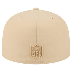 Los Angeles Rams New Era Color Pack A-Frame 59FIFTY Fitted Hat Light Beige | NFL